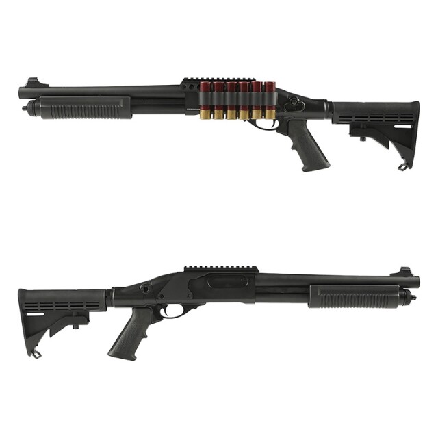 美品 東京マルイ M870 ガスショットガン ドットサイトショットガン