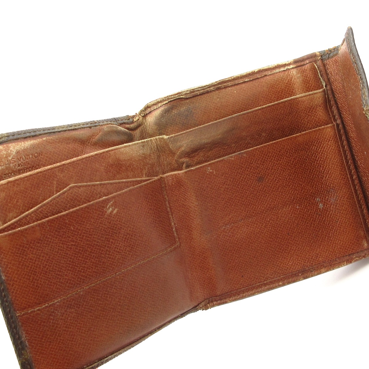 ルイヴィトン Wホック財布 モノグラム ポルトモネビエカルトクレディ