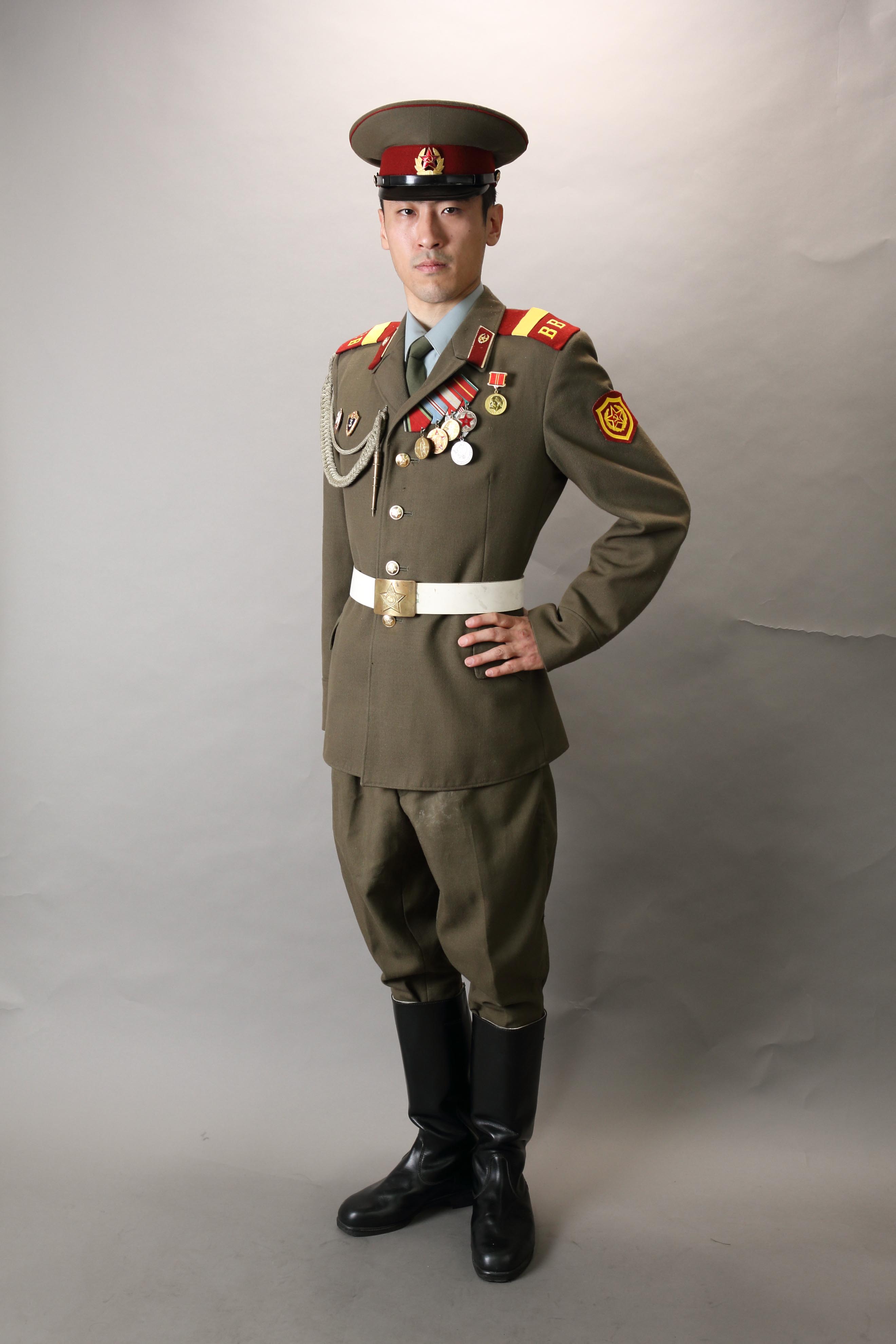 ロシア軍 実物 Военторг製 陸軍士官候補生 長袖 常勤服 48-3 ロシア軍