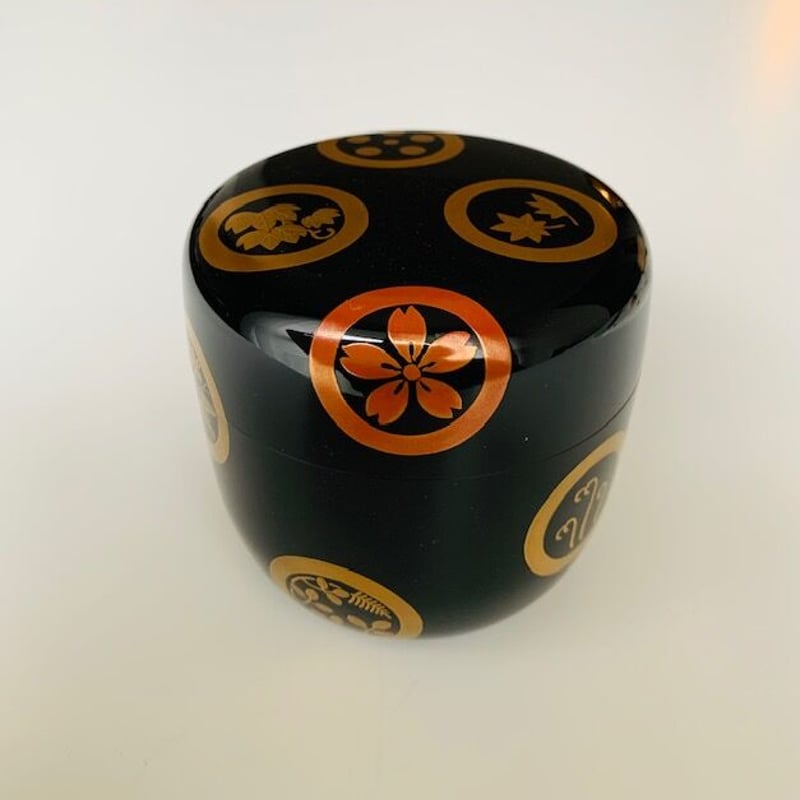 坂下雄峰 淡々斎好写春秋丸紋蒔絵大棗【茶道具／棗／共箱】 | 龍門堂