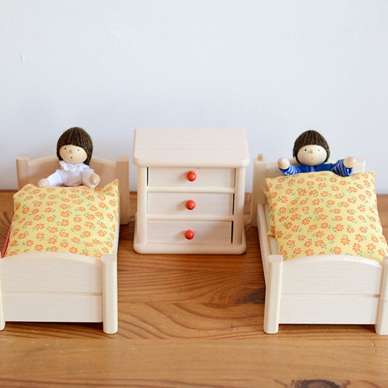 黒ゆう♡ドールキャビネット♡ベッド ドールハウス 黒ゆう様専用ドール