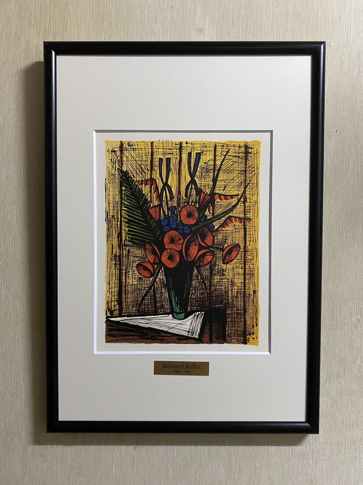 Bernard Buffet リトグラフ 風景画 139/250