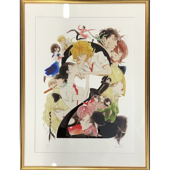 中村明日美子blanc原画展☆直筆サイン入り複製原画 キッズ佐条 中村