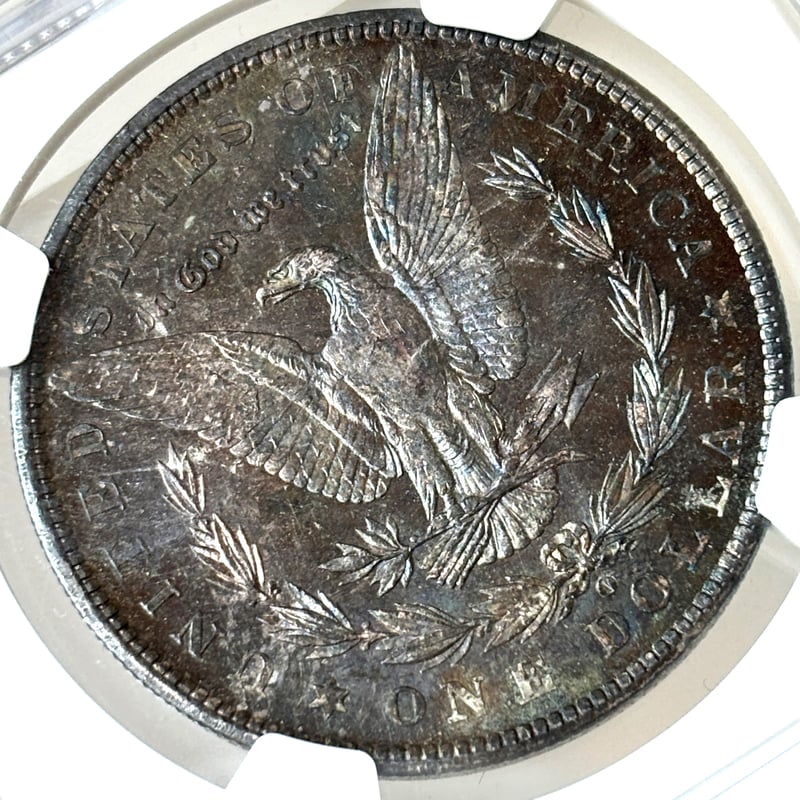 プ*須様 1884年製＆1921年製 モルガンダラー銀貨 USA 1ドル
