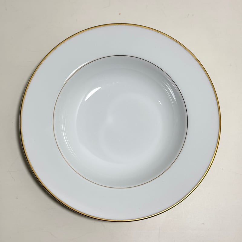 Old Noritake Rim Coup Plate / オールドノリタケ スープ皿 | R