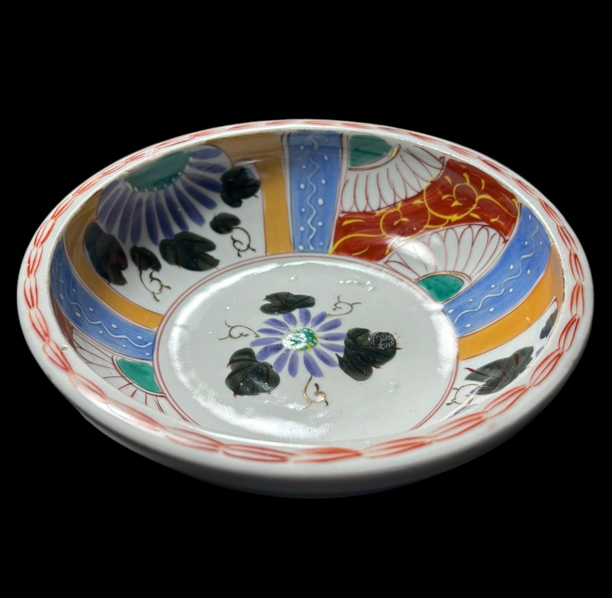 古伊万里 江戸初期 金継ぎ 美品 芸術品 間下紗卍 古伊万里