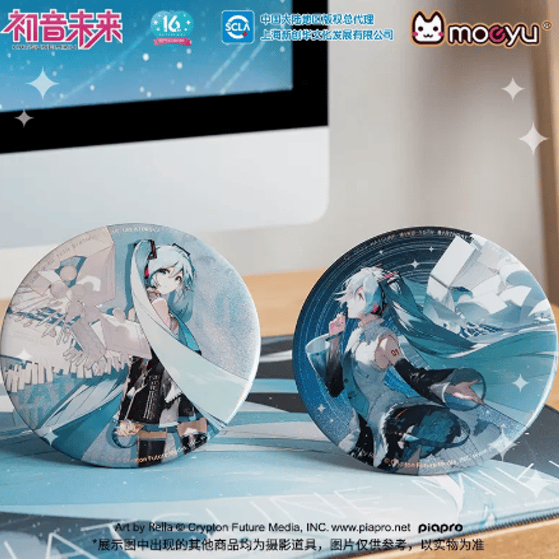初音ミク 16th Rella 缶バッジ 痛バ ピアプロ 初音ミク 16th 痛バ A3 初音