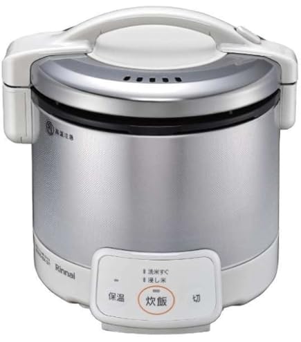 Amazon | 【都市ガス用】リンナイ 0.5～3合 炊飯専用 ガス炊飯器 こが
