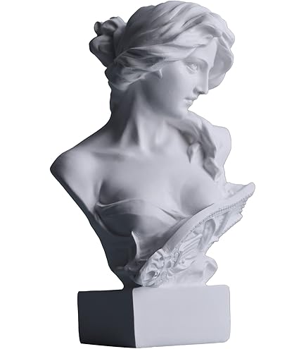 Amazon.co.jp: 古代ギリシャ神話の女神アテナの像、樹脂工芸品、装飾品