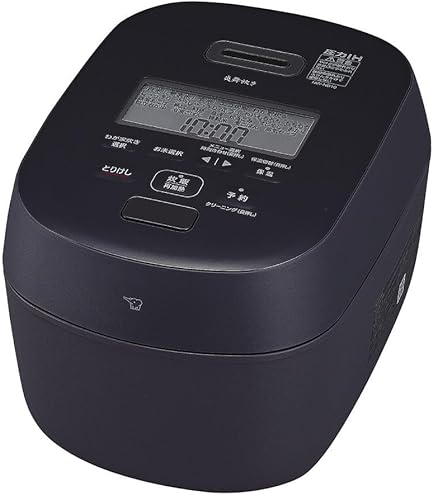Amazon | 象印マホービン 炊飯器 4合炊き 炎舞炊き 濃墨 NW-ES07-BZ