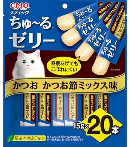 Amazon.co.jp: チャオ (CIAO) スティック ちゅ~るゼリー バラエティ 40