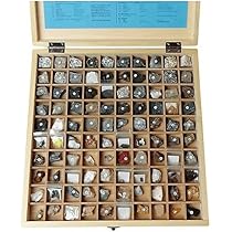 Amazon.co.jp: 岩石標本(岩石・鉱物標本100種) /3-657-10 : おもちゃ