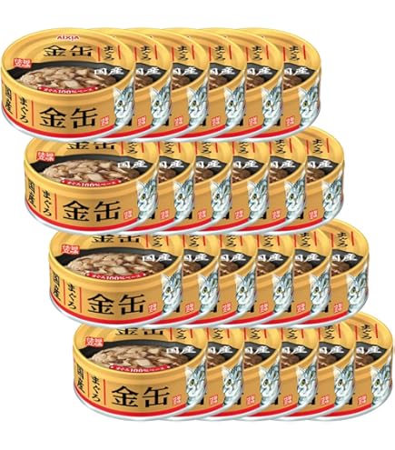 Amazon | 金缶 まぐろ 70g×24缶 | Aixia | ウェット 通販