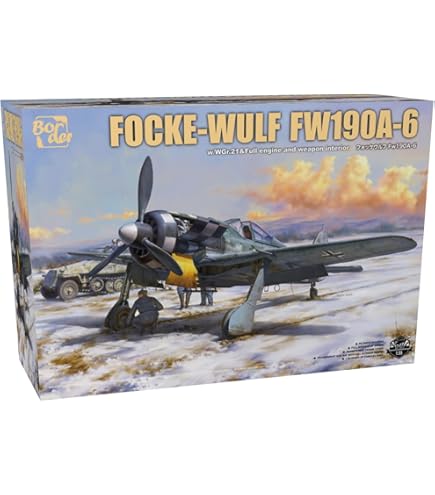 Amazon | ボーダーモデル 1/35 ドイツ空軍 Fw190A-8 ウィークエンド