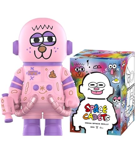 Amazon.co.jp: POP MART MEGA SPACE MOLLY 400%+100% クレヨン