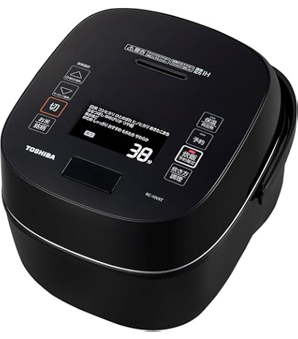 Amazon | 東芝 炊飯器 5.5合 真空圧力IHジャー炊飯器 真空保温 白米40