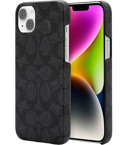 2点セット COACH コーチ スマホ 手帳 iPhone 13 Pro レザー Amazon.co