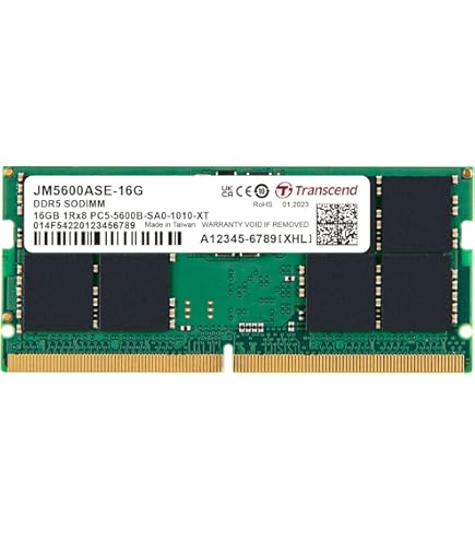 Amazon.co.jp: Micron SODIMM 16GB DDR5 4800 PC5 1Rx8