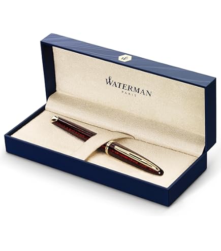 Amazon | Waterman Expert Gold Trim Fountain Pen - Black 万年筆