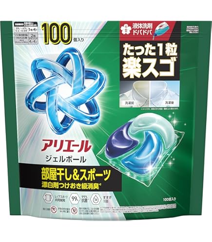 Amazon.co.jp: P&G アリエール ジェルボール プロ パワー 超メガ