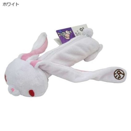 チャックスGP 汎用うさぎ デュアルペンポーチ 汎用ホワイト（ペン