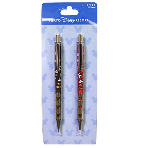 ミッキー ミニー マウス シャープペンシル 2本セット シャーペン