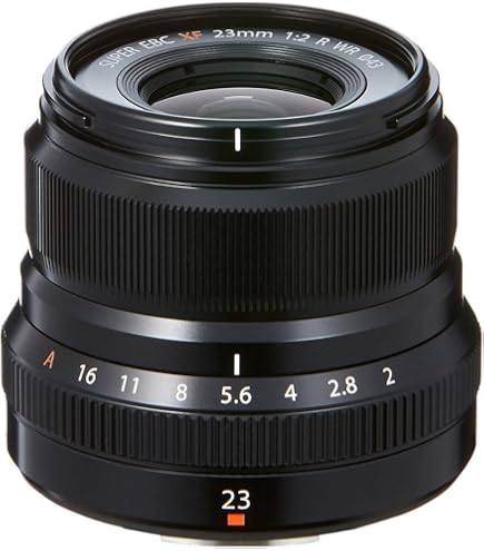 Amazon.com : Fujifilm Fujinon XF18mmF2 R Black : Camera Lenses