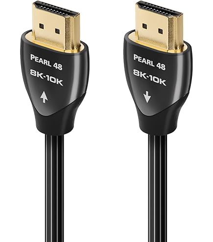 Amazon.com: AudioQuest Vodka 48 0.75m 8K-10K 48Gbps HDMI Cable