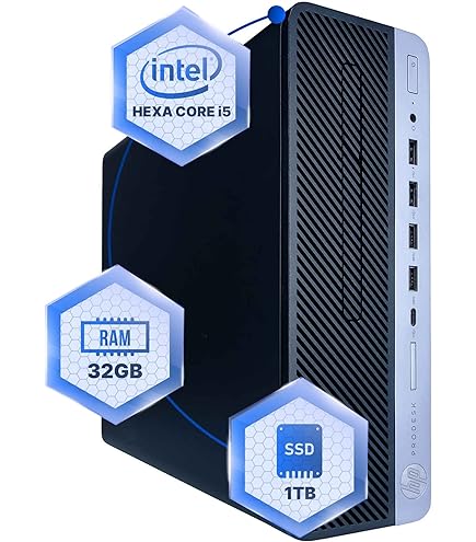 Amazon.com: HP ProDesk 600 G5-SFF, Core i7-8700 3.2GHz, 16GB RAM