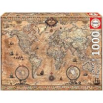 ジグソーパズル アンティークマップ Amazon.co.jp: 1000ピース