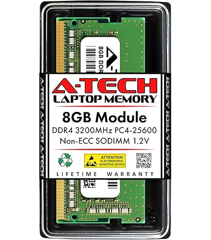 A-Tech 8GB DDR5 4800MHz PC5-38400 CL40 SODIMM 1.1V Non-ECC