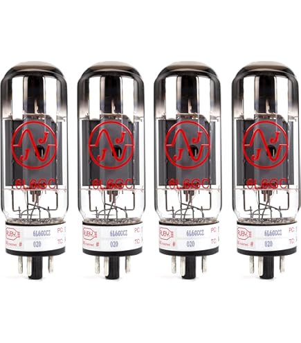 Amazon.com: 6L6GC Power Vacuum Tube, Matched Quad : Musical