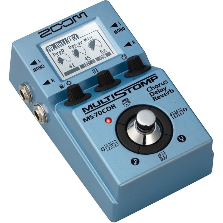 ZOOM MS-70CDR+ ギターエフェクター Zoom MS-70CDR+ Multistomp Pedal