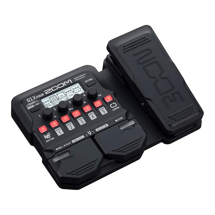 ZOOM G1X FOUR - 手頃なマルチエフェクター「G1 FOUR」のペダル搭載