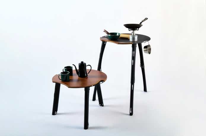 新品未使用】トリパスプロダクツ アイアンテーブル 新品未使用】トリ