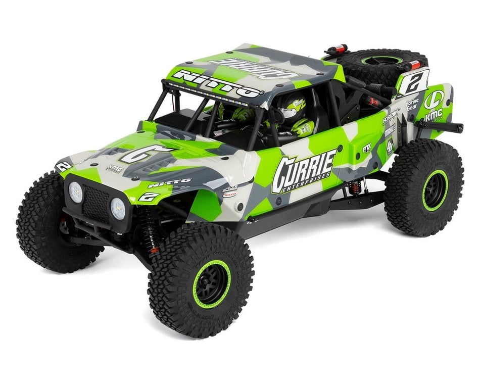 Losi Hammer Rey U4 1/10 RTR 4WD Brushless Rock Racer Truck (Green