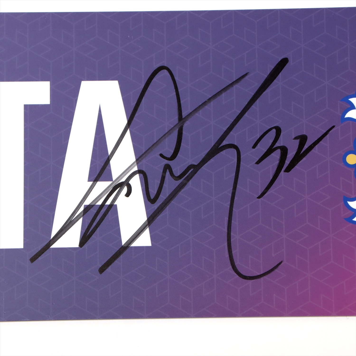 直筆サイン入り写真 ホセ・サロモン・ロンドン 大連一方足球倶楽部 SA