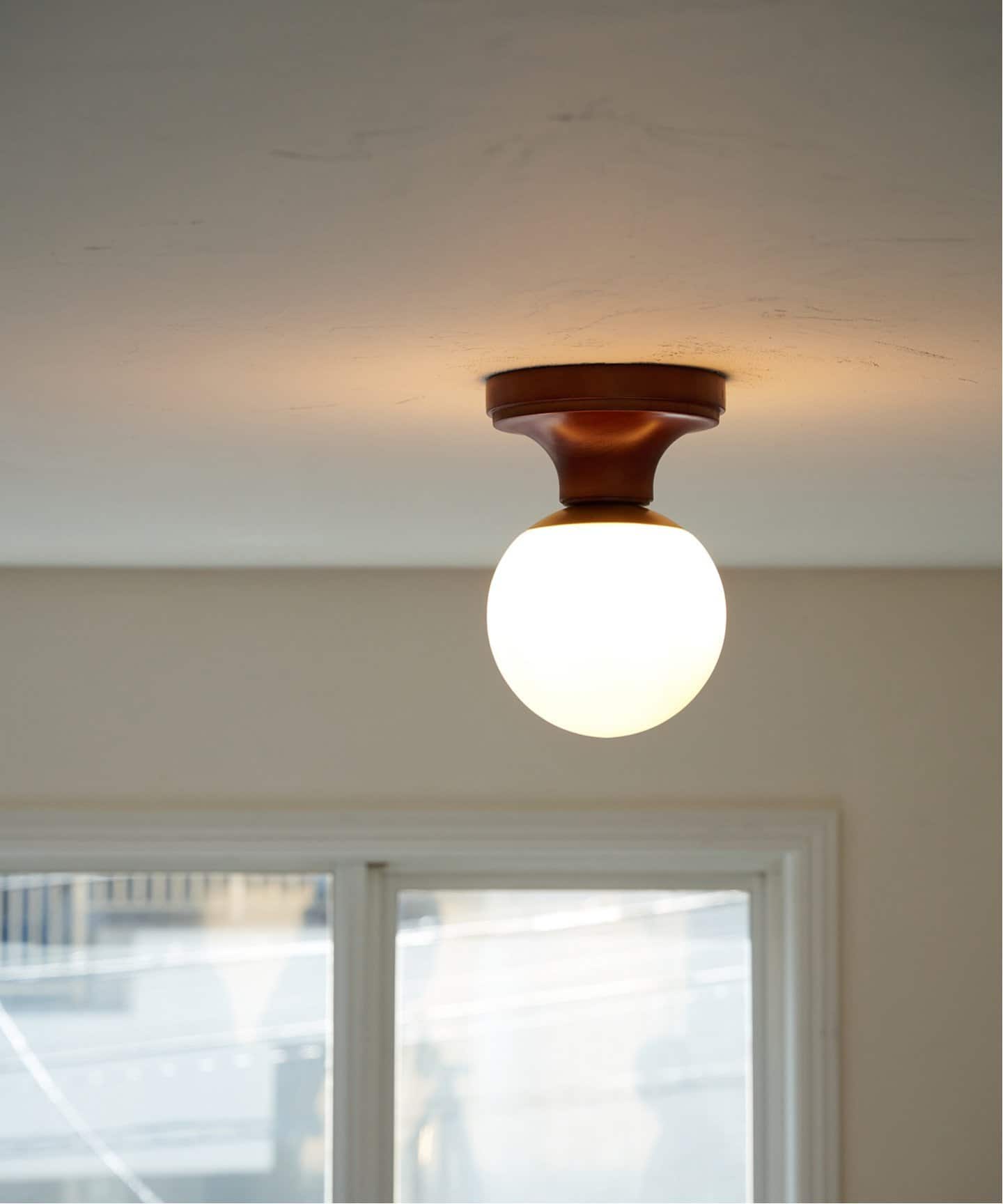 Ball shade for IRVIN CEILING LAMP ガラスシェード（照明）｜ACME