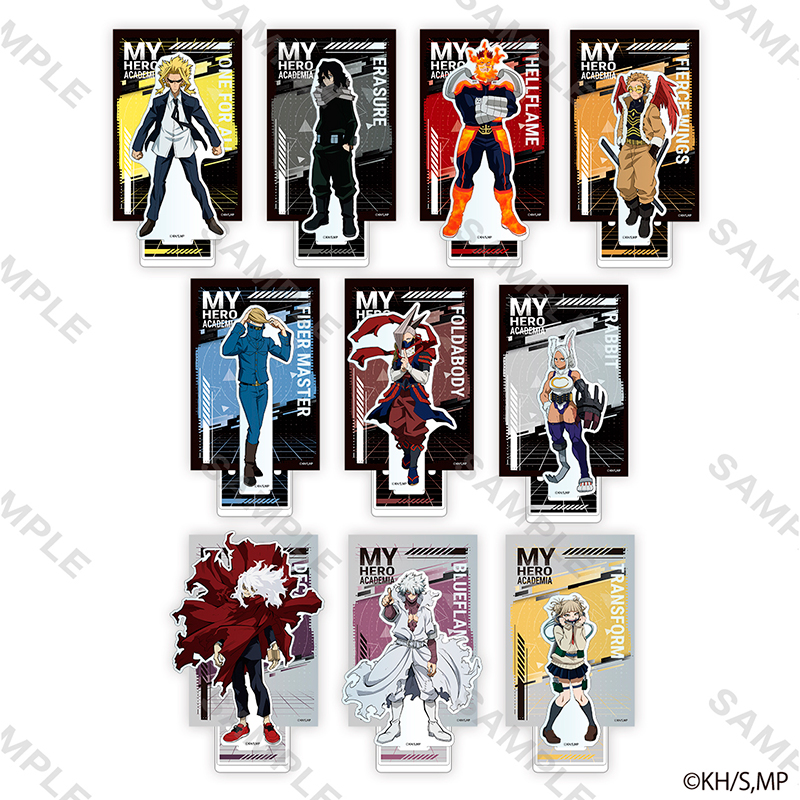 僕のヒーローアカデミア 背景付アクリルスタンド 7期新ビジュアル