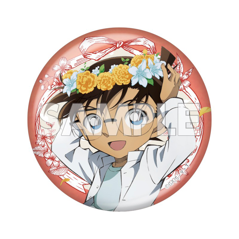 N 名探偵コナン 中国 限定 遠山 和葉 缶バッチ 原作 N 名探偵コナン