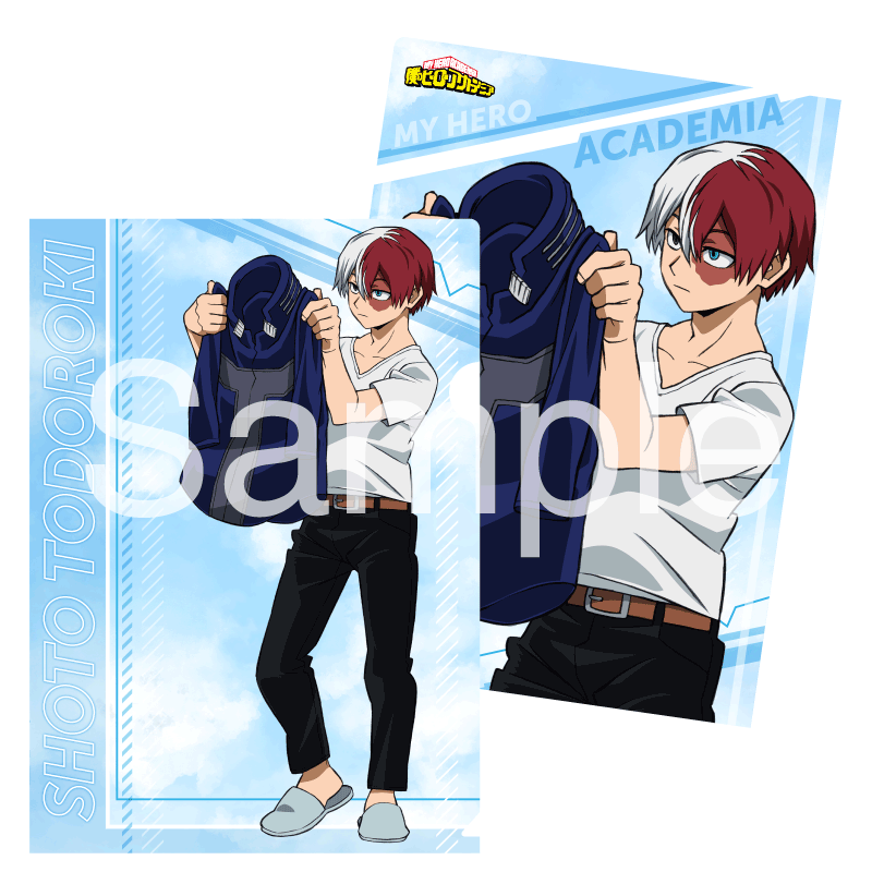 僕のヒーローアカデミア クリアファイル ウォッシュと洗濯 (轟焦凍