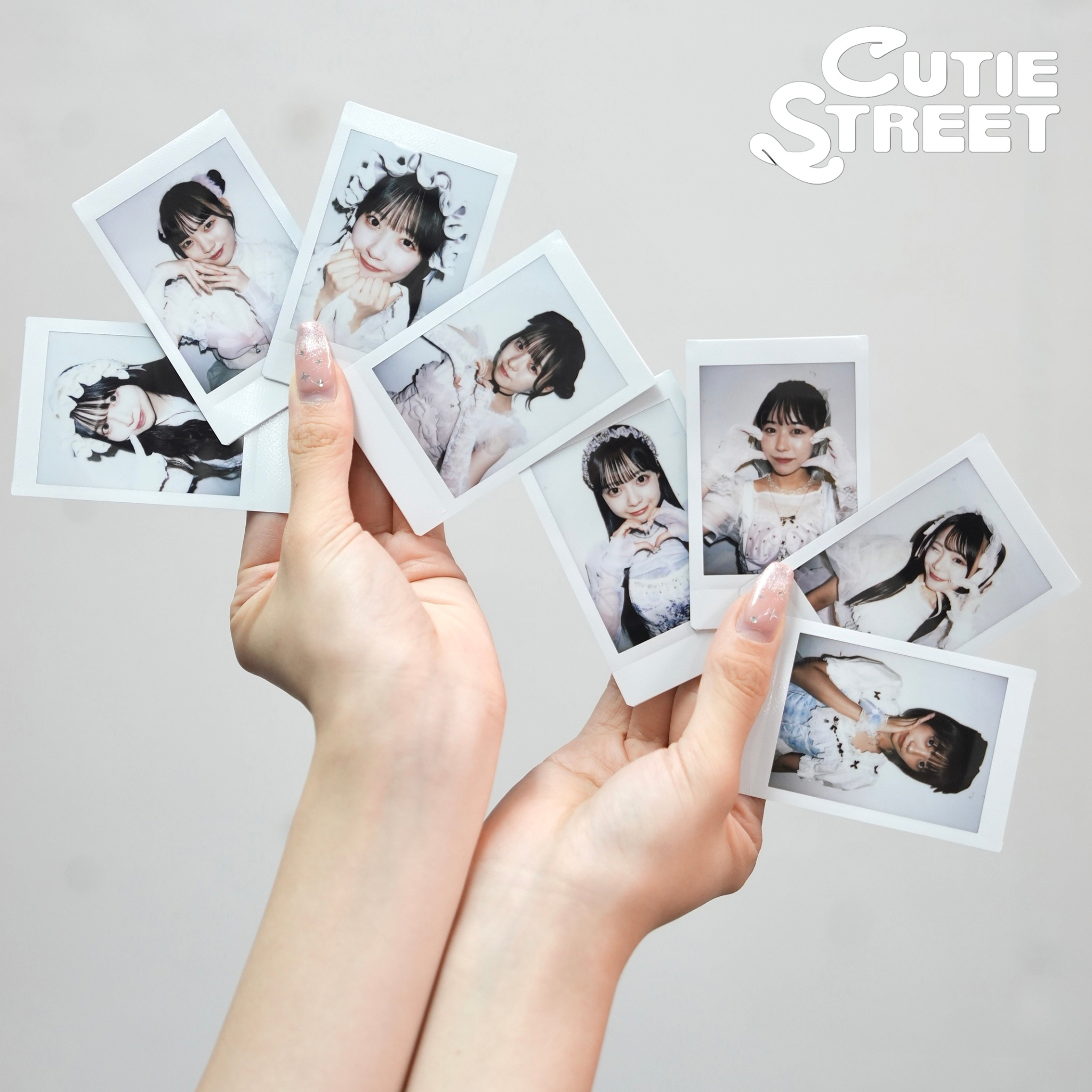 古澤里紗 佐野愛花 サイン チェキ パネル イ*ゴ様 CUTIE STREET 古澤