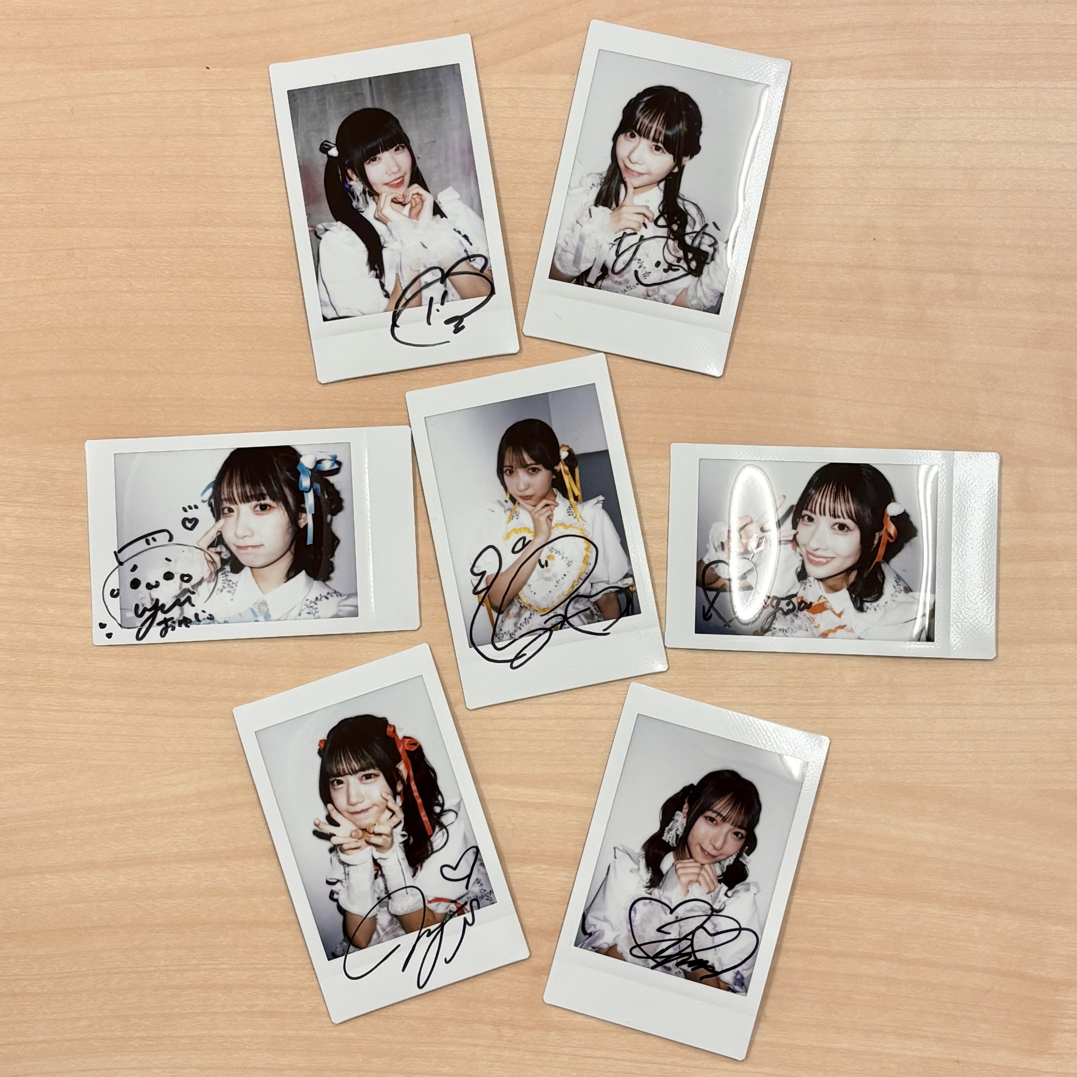 SWEET STEADY すいすて 全員集合チェキ 直筆サイン入り SWEET STEADY