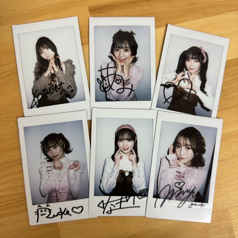 ALD1 ボイプラ ジョウアンシン アンシン 直筆サイン入りポラロイド