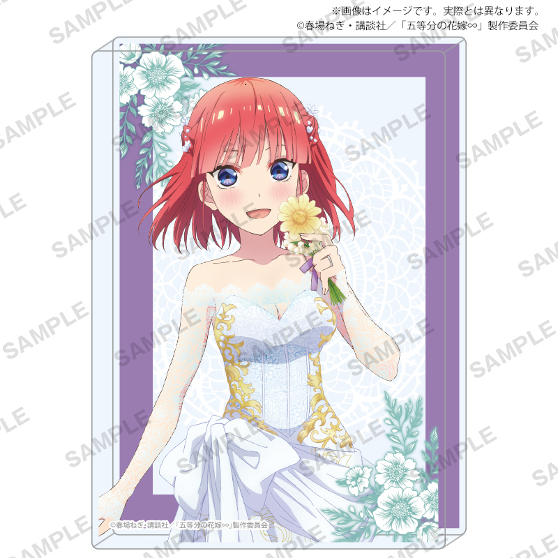 五等分の花嫁 サイン入り複製原画3個セット 中野二乃 五