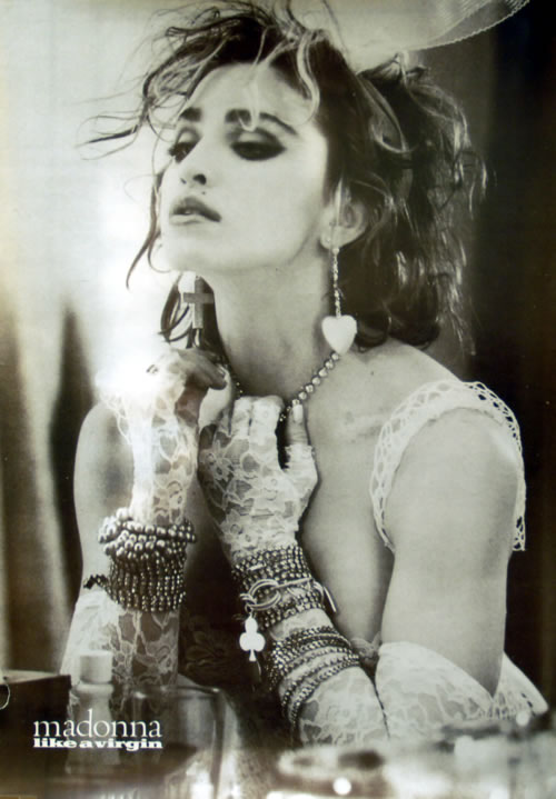 Madonna Like A Virgin UK Promo poster (618588)