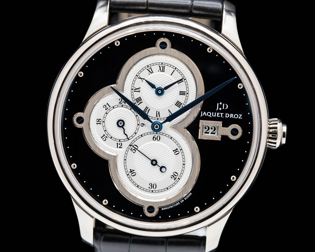 57335) Jaquet Droz Astrale Time Zone 18K WG | European Watch Company