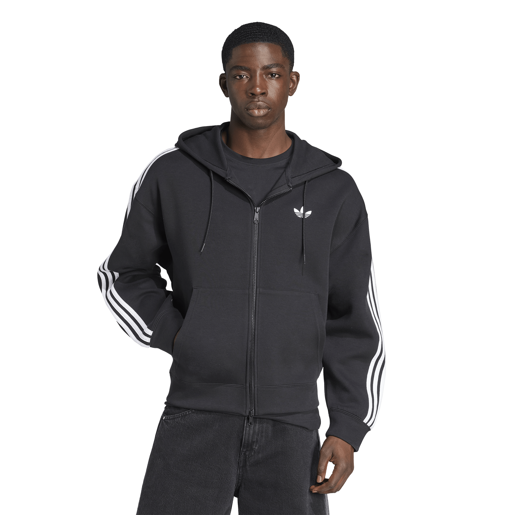 adidas Originals Adicolor Oversize Full-Zip Hoodie | Champs Sports