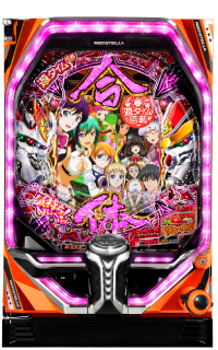 送料無料 パチスロ実機 アクエリオンオールスターズ コイン不要機付き