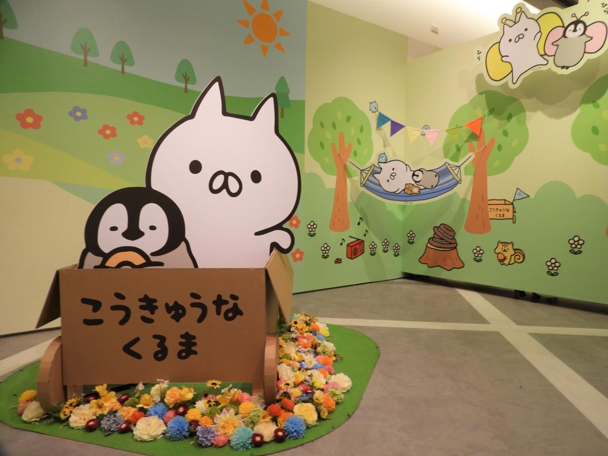 博多HMV&BOOKSでLINEクリエイターズスタンプ「ねこぺん日和」展覧会